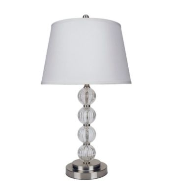 Ore International™ Glass Bubble Table Lamp