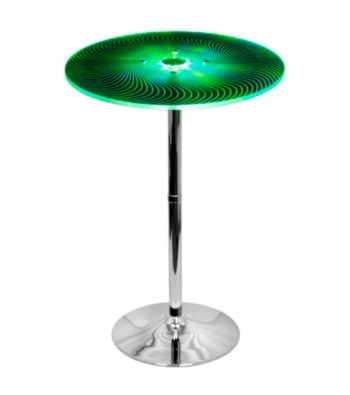 Lumisource® SPYRA Color Changing LED Pub Table