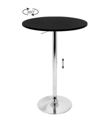 Lumisource® Adjustable Bar Table
