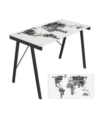 Lumisource® World Map Office Desk
