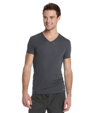 Calvin Klein Men's Mink Modal Vneck Undershirt