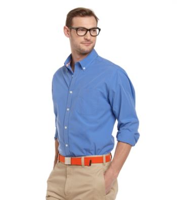John Bartlett Consensus Men's Solid Button Down Shirt
