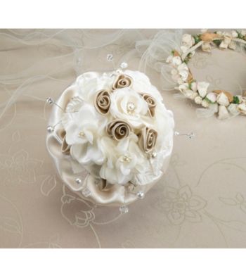 Lillian Rose® Taupe Rose Bouquet