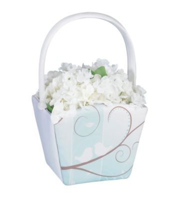 Lillian Rose® Love Birds Flower Basket