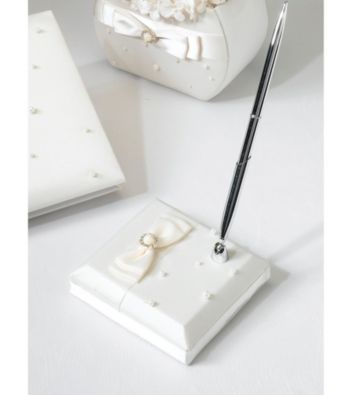 Lillian Rose® Ivory Scattered Pearl Pen Set