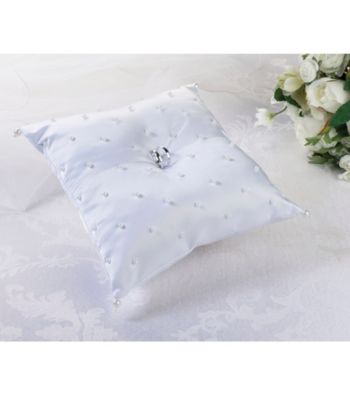 Lillian Rose® White Pearl Ring Pillow