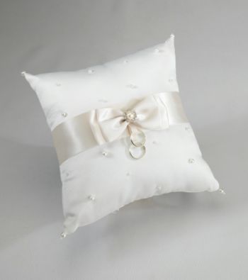 Lillian Rose® Scattered Pearl Pillow