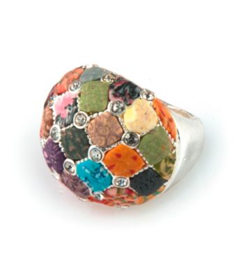Viva Beads® Festival Crystal Cocktail Bead Ring