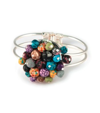 Viva Beads® Festival Flat Cluster Cuff