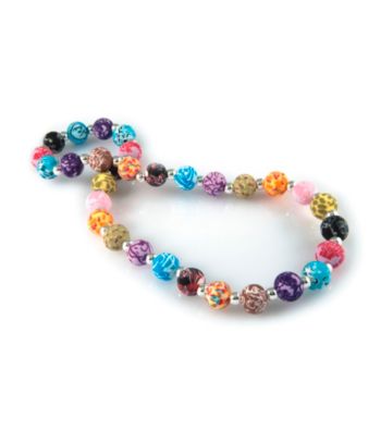 Viva Beads® Festival 12mm Chunky Clay Bead Necklace