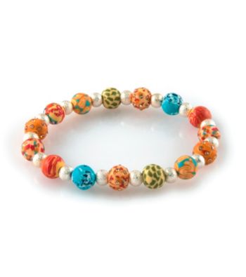 Viva Beads® Pumpkin Spice Classic Crystal Bits Bracelet