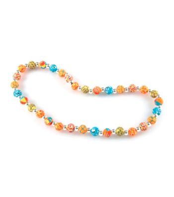 Viva Beads® Pumpkin Spice 8mm Classic Clay Bead Necklace
