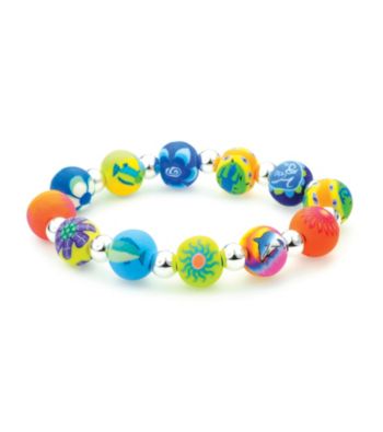 Viva Beads® Diva 10mm Chunky Stretch Bracelet - Tropical