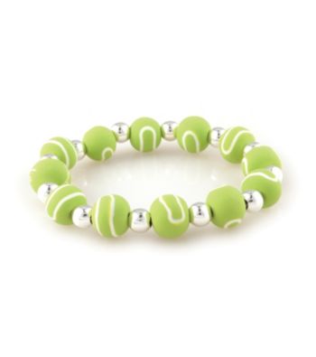 Viva Beads® Diva 10mm Chunky Stretch Bracelet - Tennis Ball
