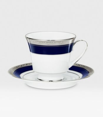 Noritake Crestwood Cobalt Platinum Cup or Saucer