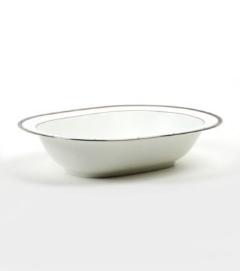 Noritake Rochelle Platinum Oval Vegetable Bowl