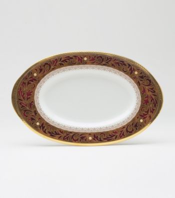 Noritake Xavier Gold Butter/Relish Tray