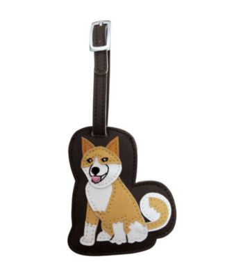 FouFou Dog Love Your Breed Luggage Tag - Akita