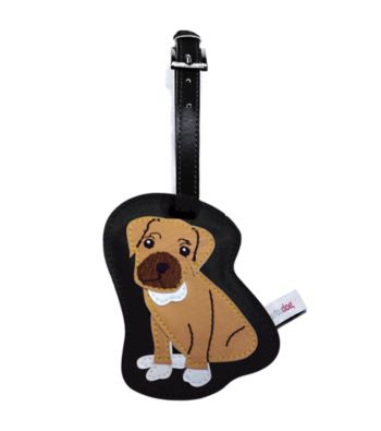 FouFou Dog Love Your Breed Luggage Tag - Boxer