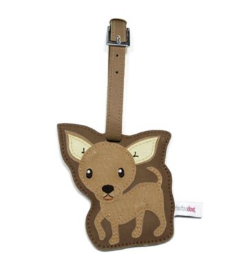 FouFou Dog Love Your Breed Luggage Tag - Chihuahua