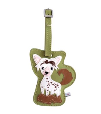 FouFou Dog Love Your Breed Luggage Tag - Chinese Crested
