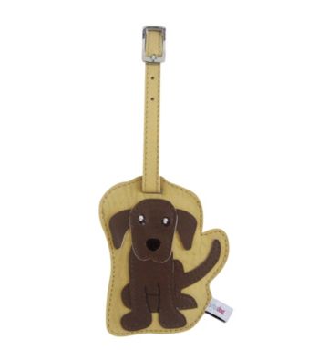 FouFou Dog Love Your Breed Luggage Tag - Chocolate Labrador