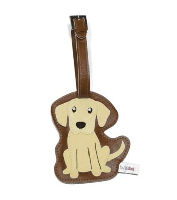 FouFou Dog Love Your Breed Luggage Tag - Golden Labrador