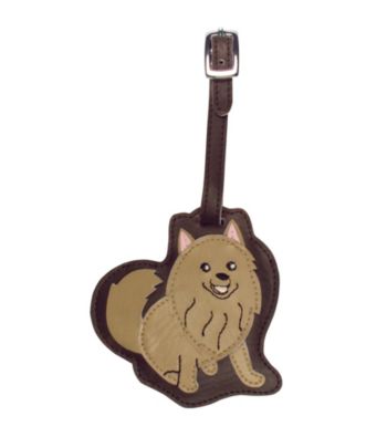 FouFou Dog Love Your Breed Luggage Tag - Pomeranian