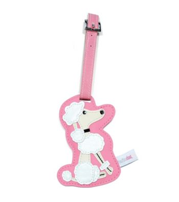 FouFou Dog Love Your Breed Luggage Tag - Poodle