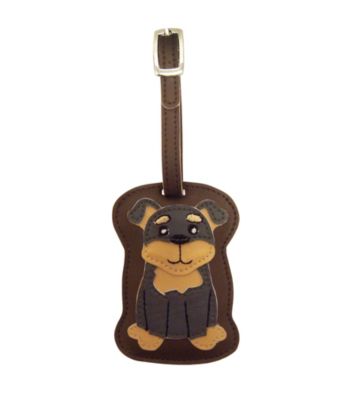 FouFou Dog Love Your Breed Luggage Tag - Rottweiler
