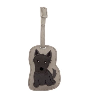FouFou Dog Love Your Breed Luggage Tag - Scottie Terrier
