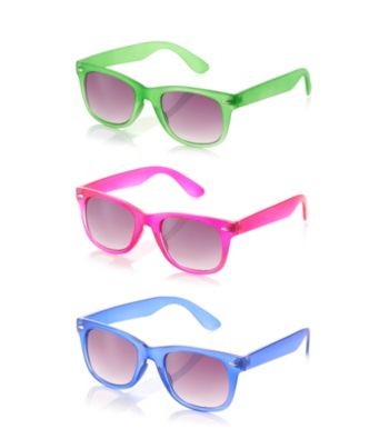 Icon Retro Neon Frame Sunglasses