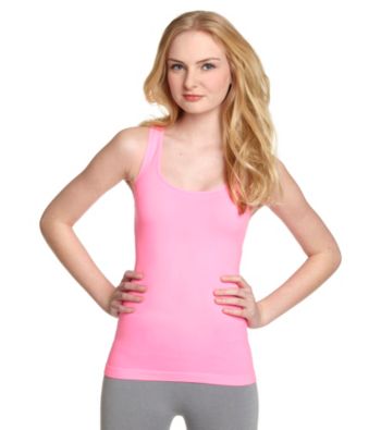 Grane® Juniors' Seamless Full Coverage Raceback Tank Top