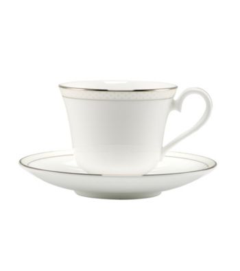 Nikko Platinum Beaded Pearl Saucer