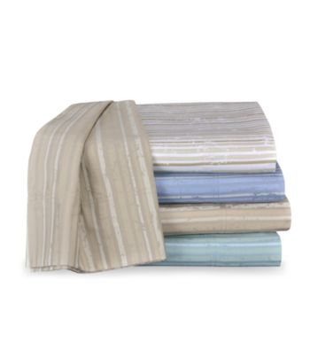 Elite Home Products Reflection Stripe Sheet Set