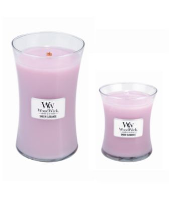 WoodWick® Sheer Elegance Jar Candles by Virginia Candle Company™