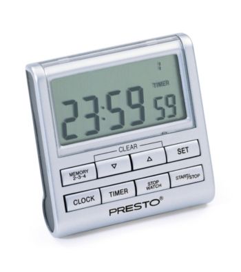 Presto® Electronic Clock/Timer