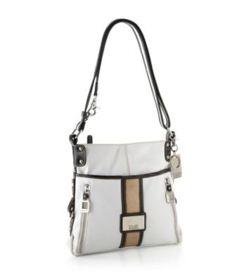 Tyler Rodan™ White/Black West End Crossbody