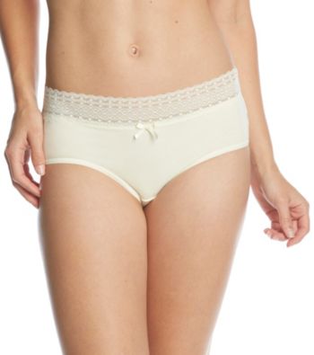 Relativity® Lace Waist Hipsters