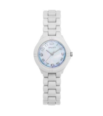 Sprout® Eco-Friendly Link Watch - White