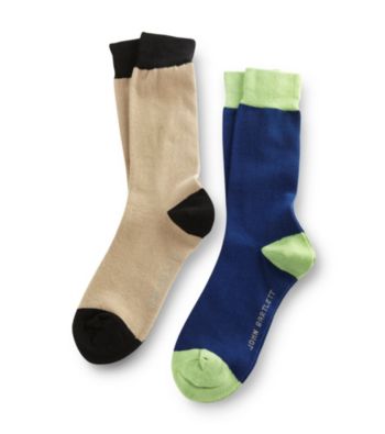 John Bartlett Statements Men's Deep Sapphire 2-Pack Socks