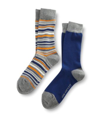 John Bartlett Statements Men's 2-Pack Multi-Striped Socks
