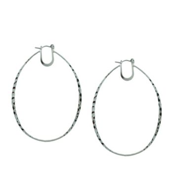 BCBGeneration™ Elongated Hoop Earrings