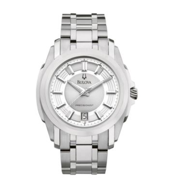 Bulova® Men's Stainless Steel Longwood Watch