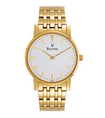 Bulova® Men's Goldtone Stainless Steel Watch