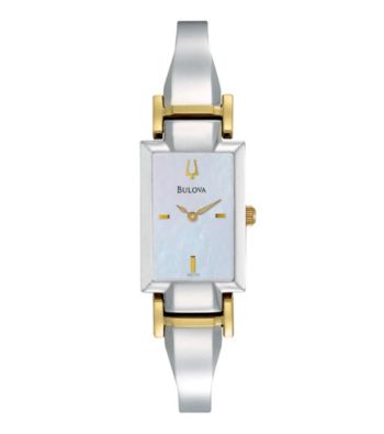 Bulova® Two-Tone Stainless Steel Watch