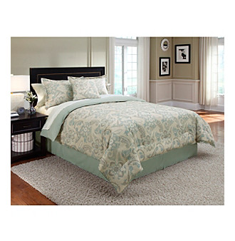 Paisley 3-pc. Comforter Set by LivingQuarters Loft
