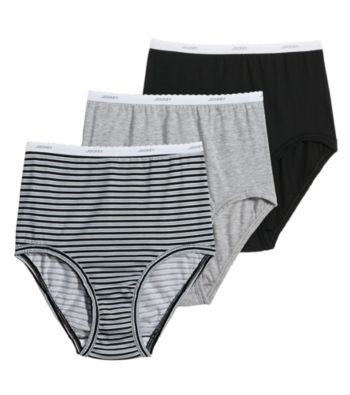 Jockey® 3-pk. Classics Assorted Briefs - Stripe/Gray/Black