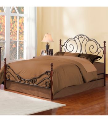 Home Interior Elegant King Size Poster Bed