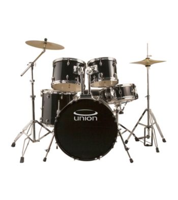 Union U5 5-pc. Drum Set with Hardware, Cymbals, and Throne